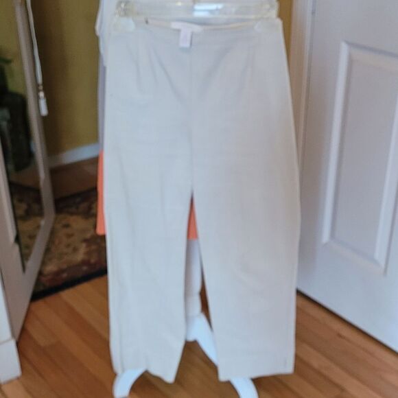 CHICO'S LIGHT KHAKI CAPRI PANTS - Picture 6 of 7